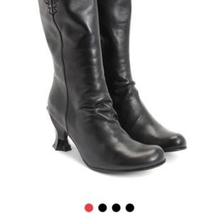 Boots Fluevog Baroque couronnes